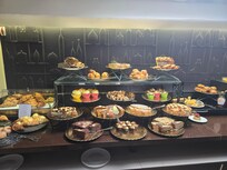 Pastries at breakfast