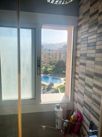 View from one bathroom