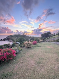 Sunset from the property