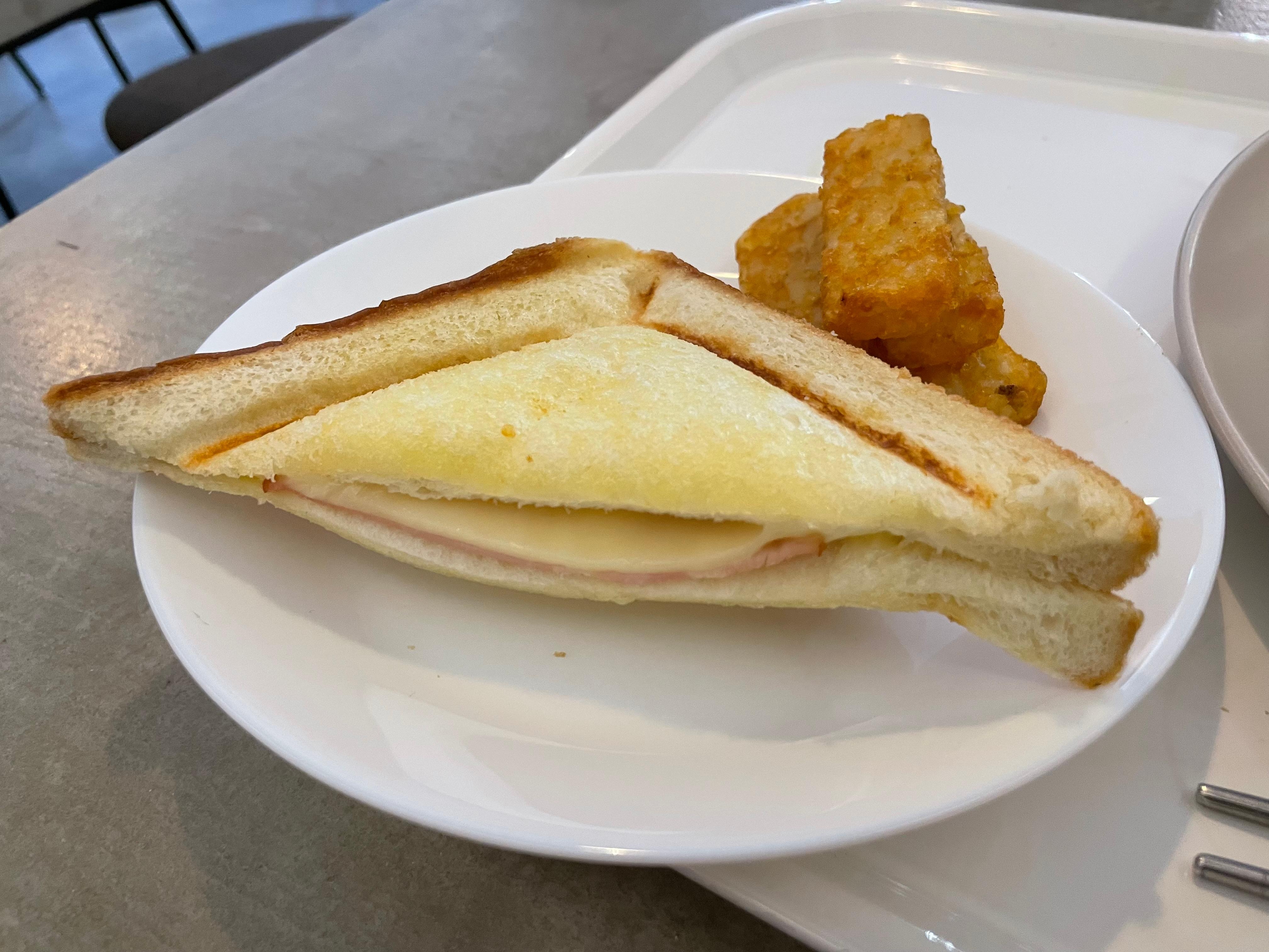 ホットサンドは２種類