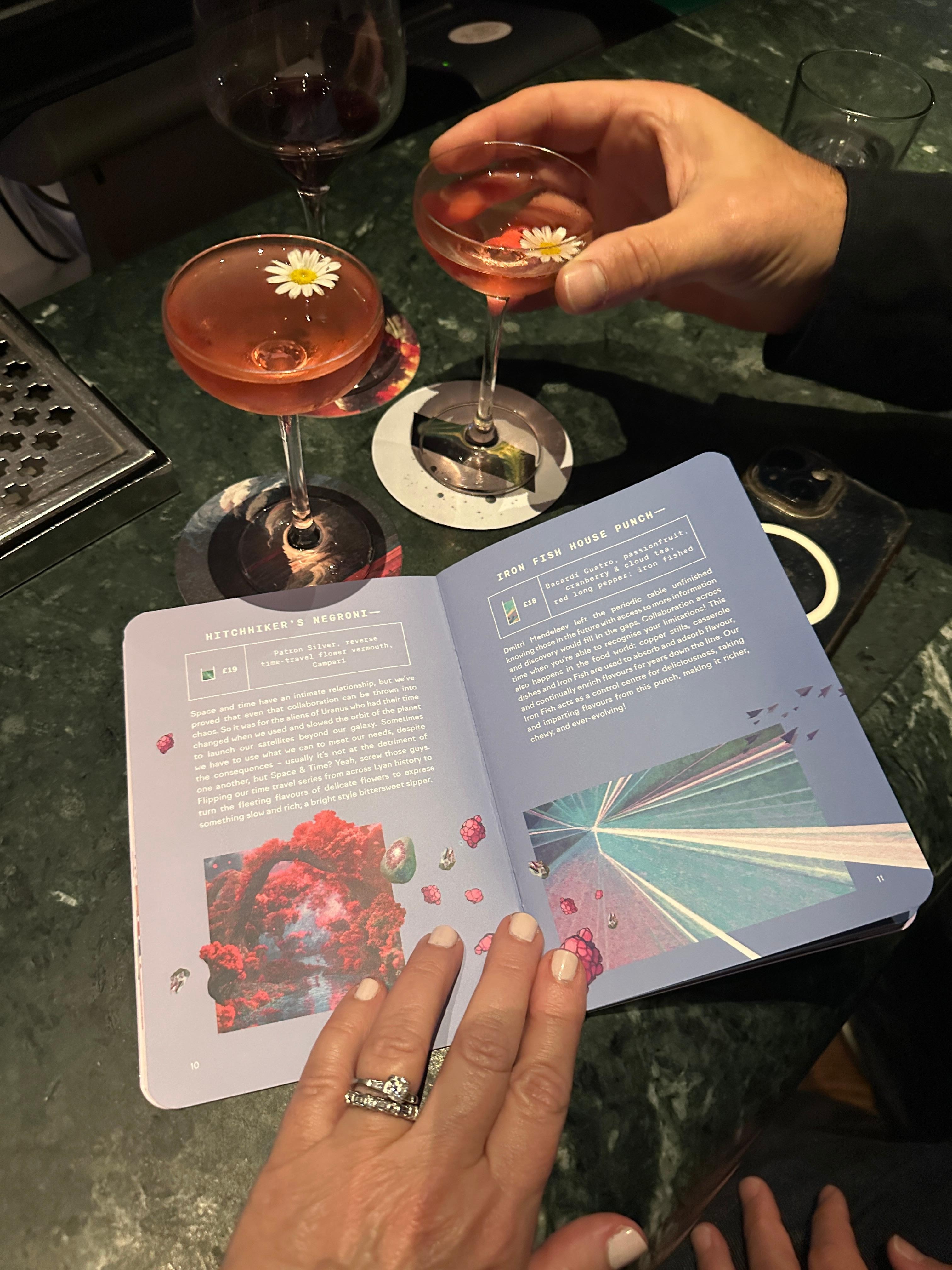 Great cocktails and service at Lyan-ess