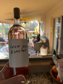 Nice wine from Lucy’s