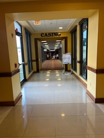 Entrance to casino was nice. Floors shine nicely