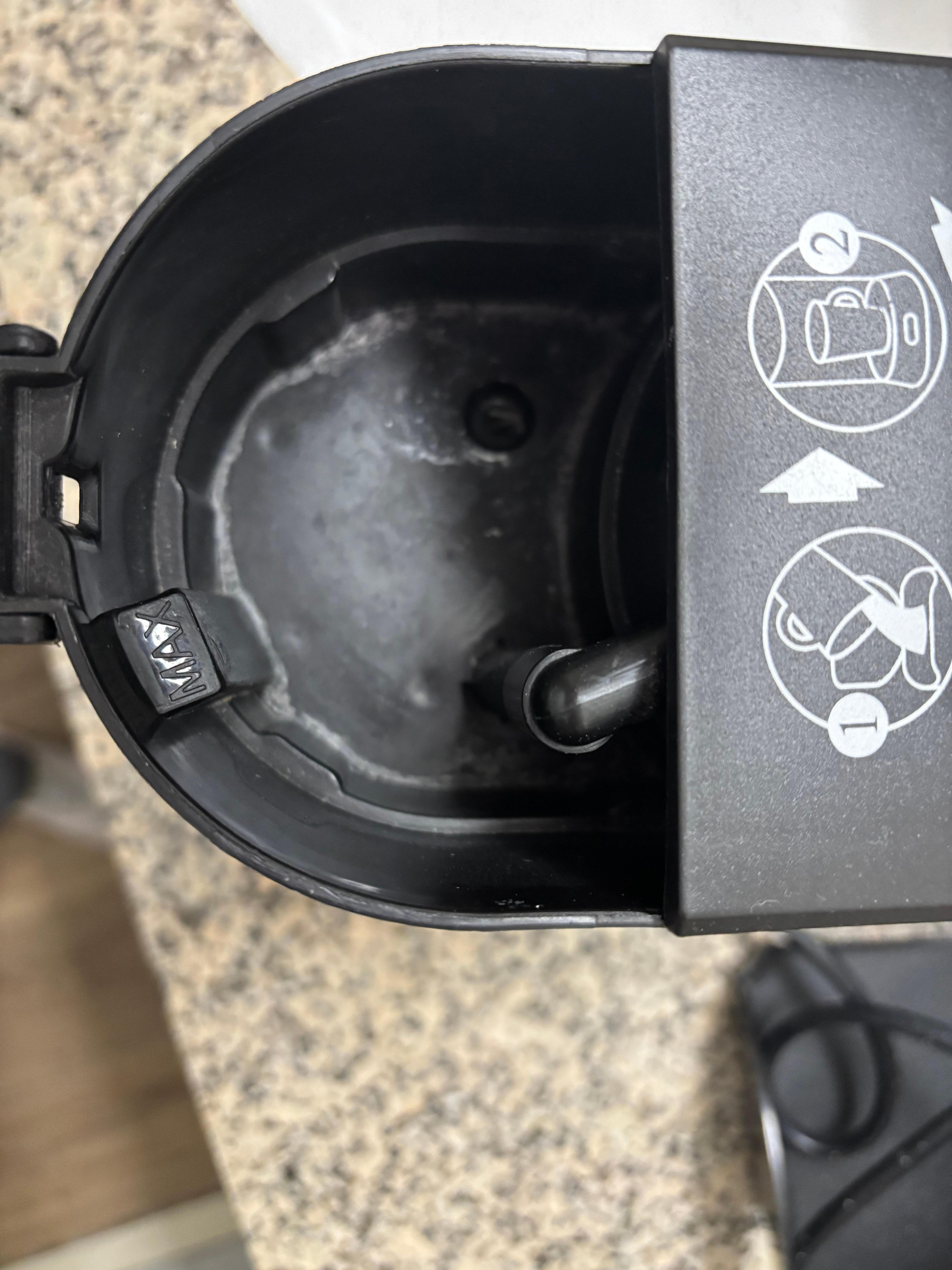 Disgusting dirty coffee pot. This has never been cleaned 🦠