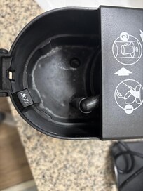 Disgusting dirty coffee pot. This has never been cleaned 🦠