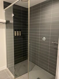 Refurbished bathroom.