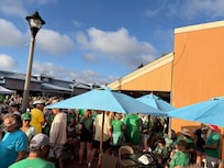 Come during St Patty’s day on Corey Ave. it’s great, lots of drunk old people and a great band.