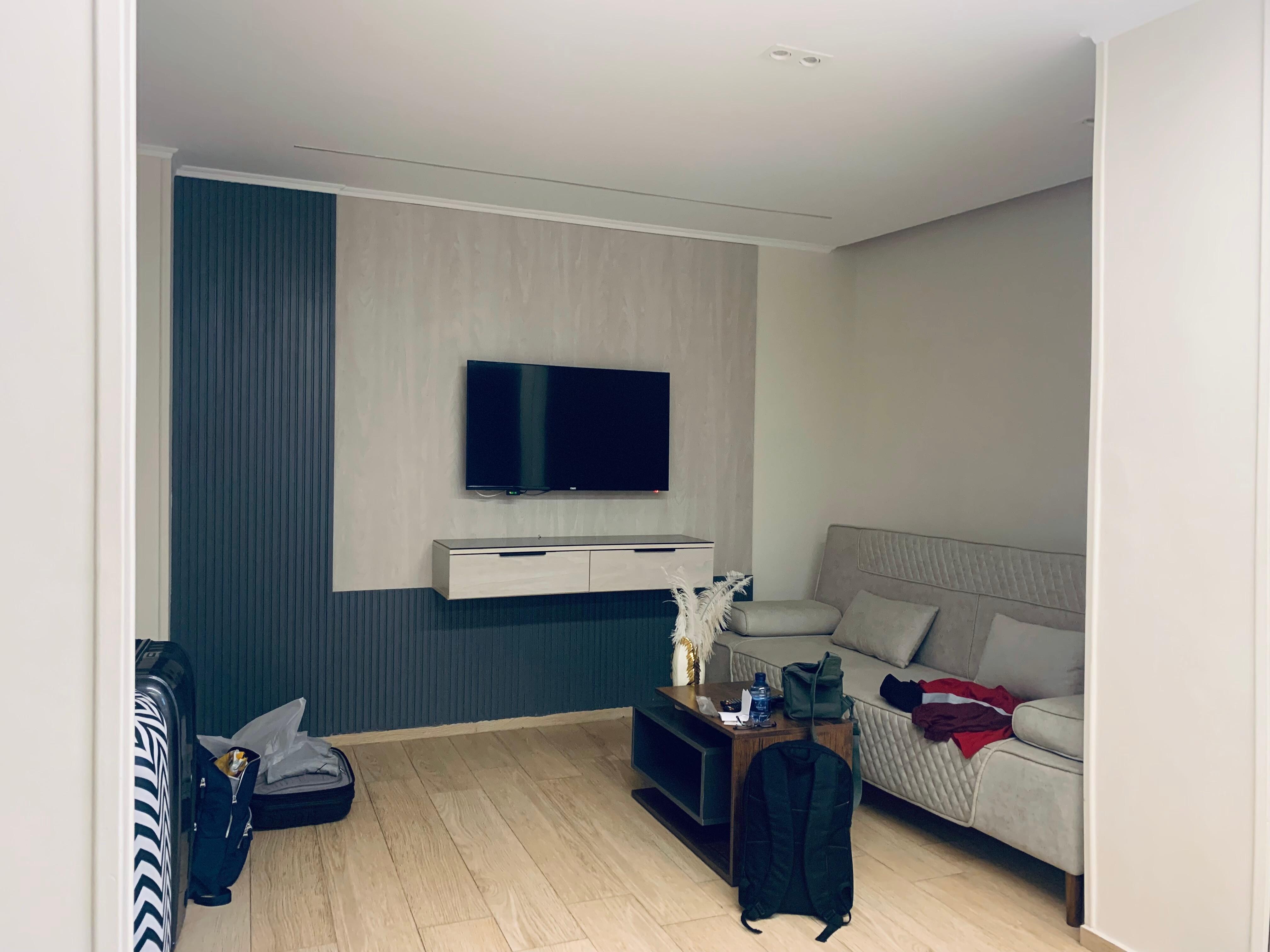 spacious lounge area