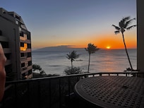 Sunset from the lania