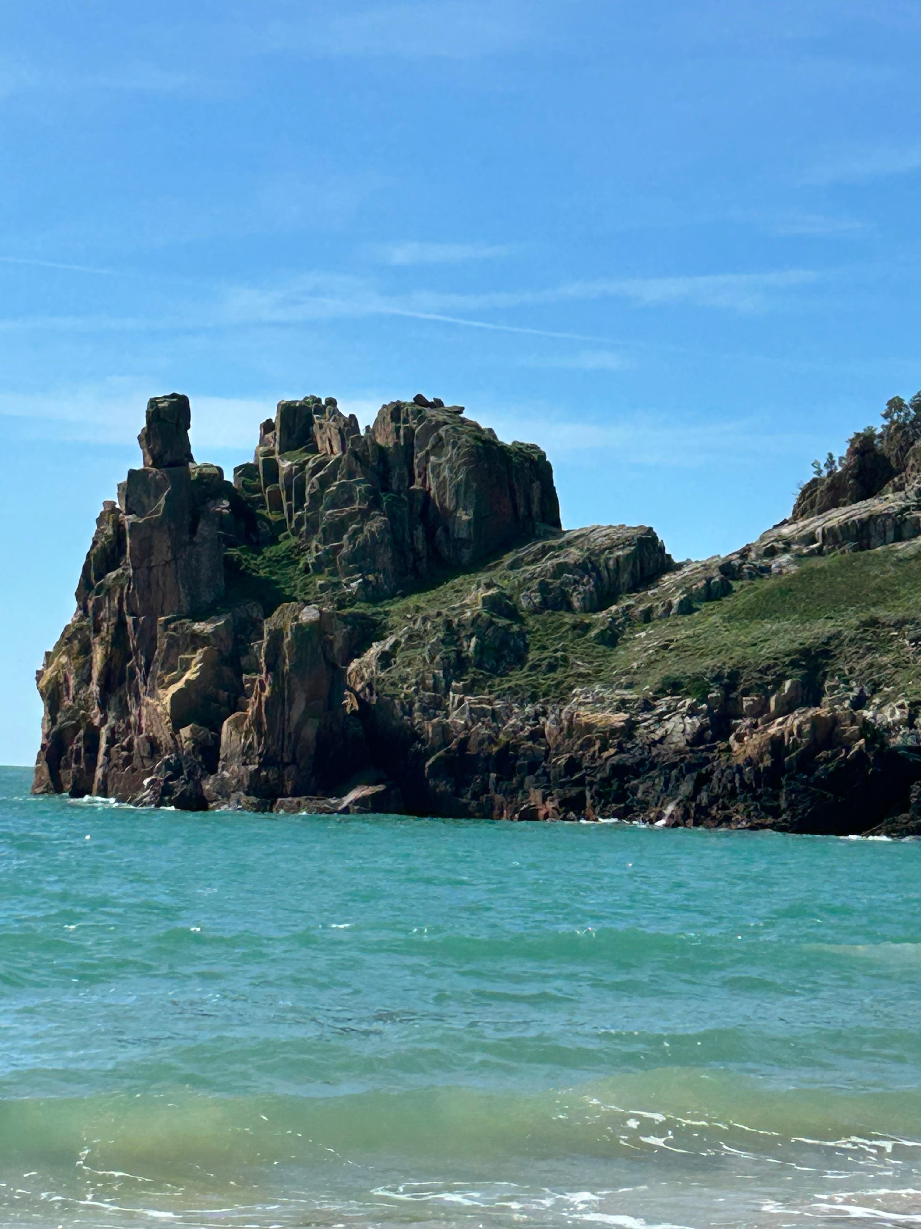 Beaufort, a short walk down the coastal path.