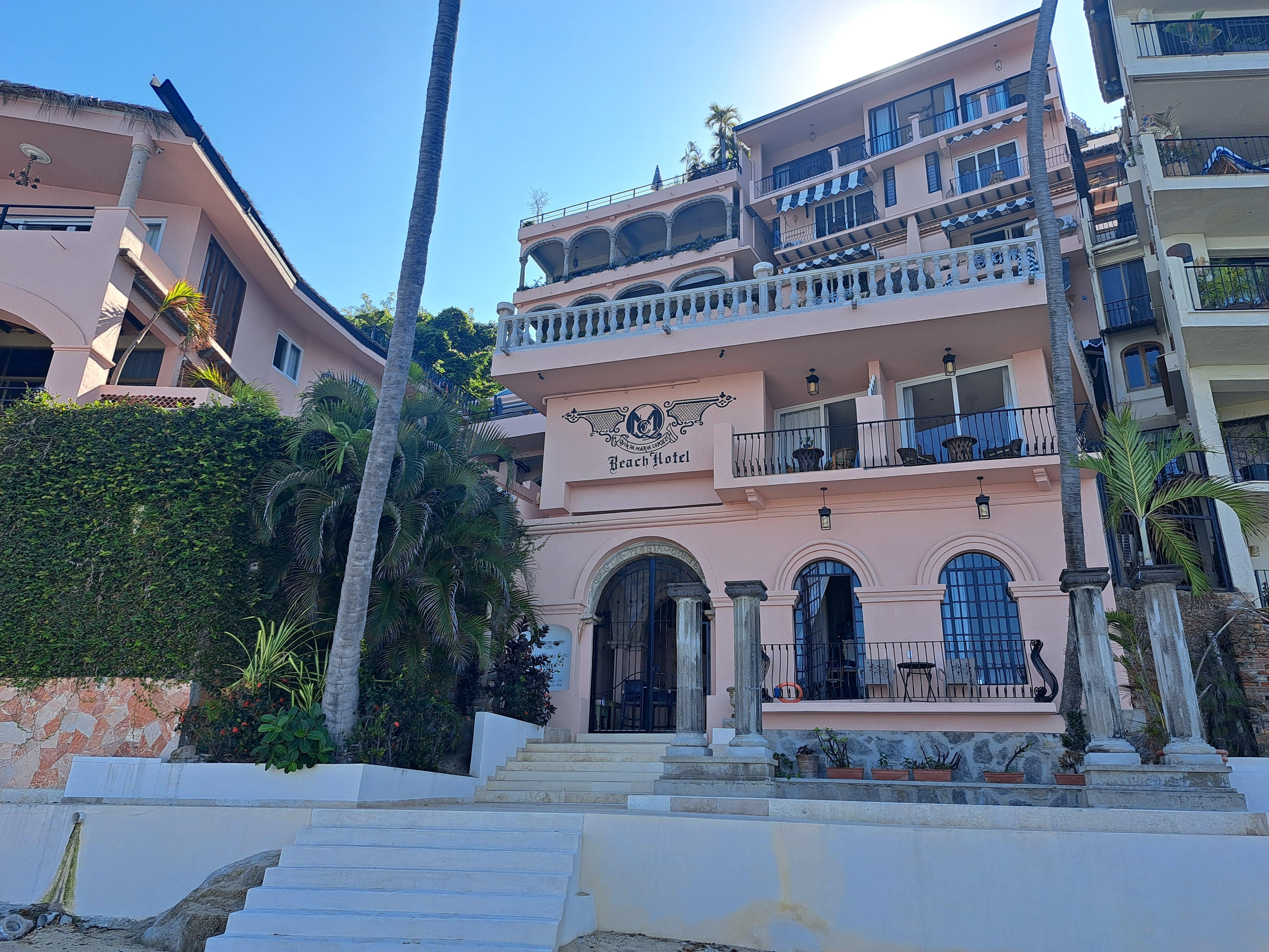 This is from the almost secluded beach particularly at night time.