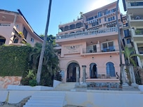 This is from the almost secluded beach particularly at night time.