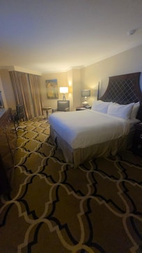 One king sized room!