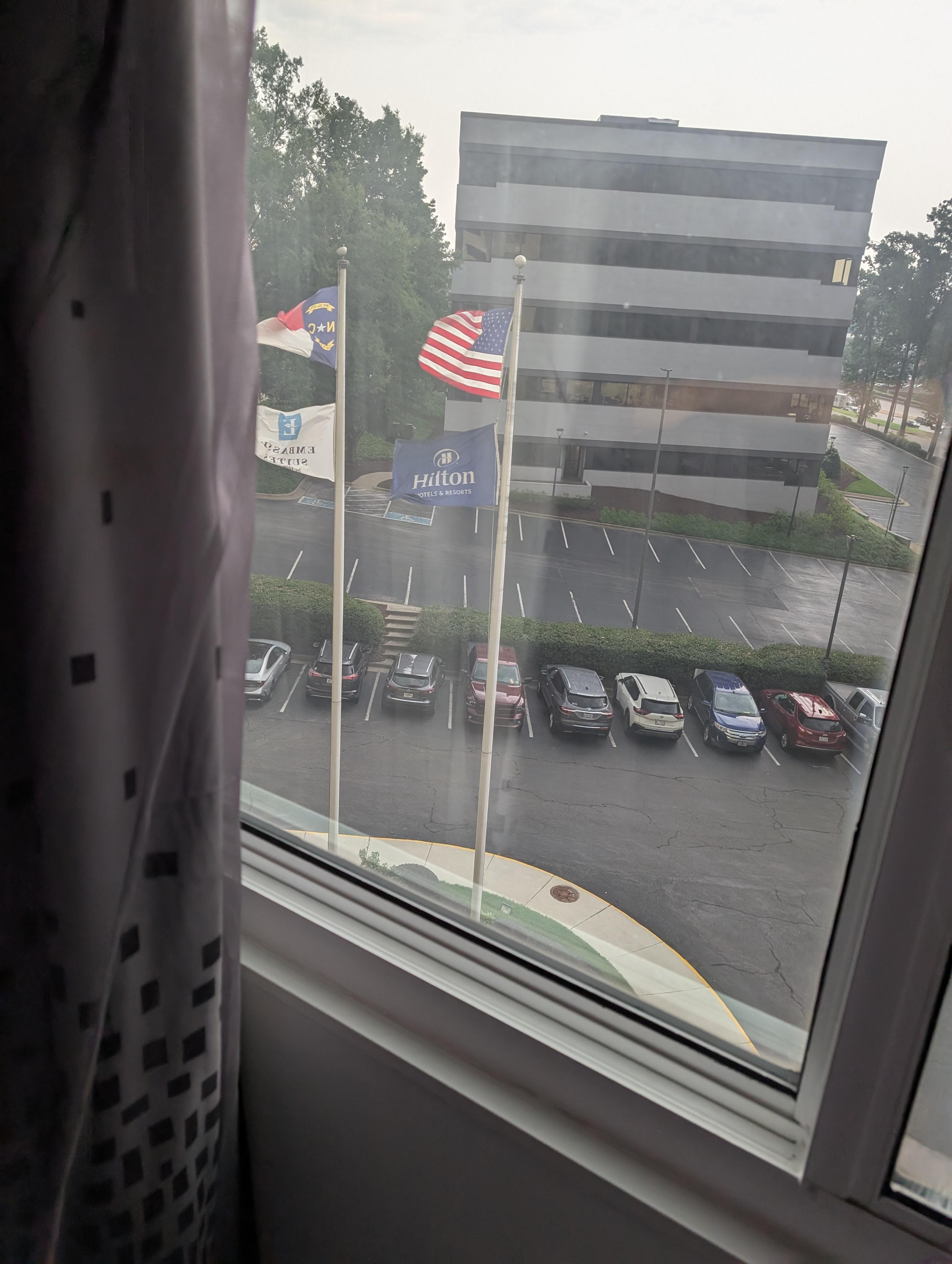 View from 4th floor CLEAN bedroom window.
