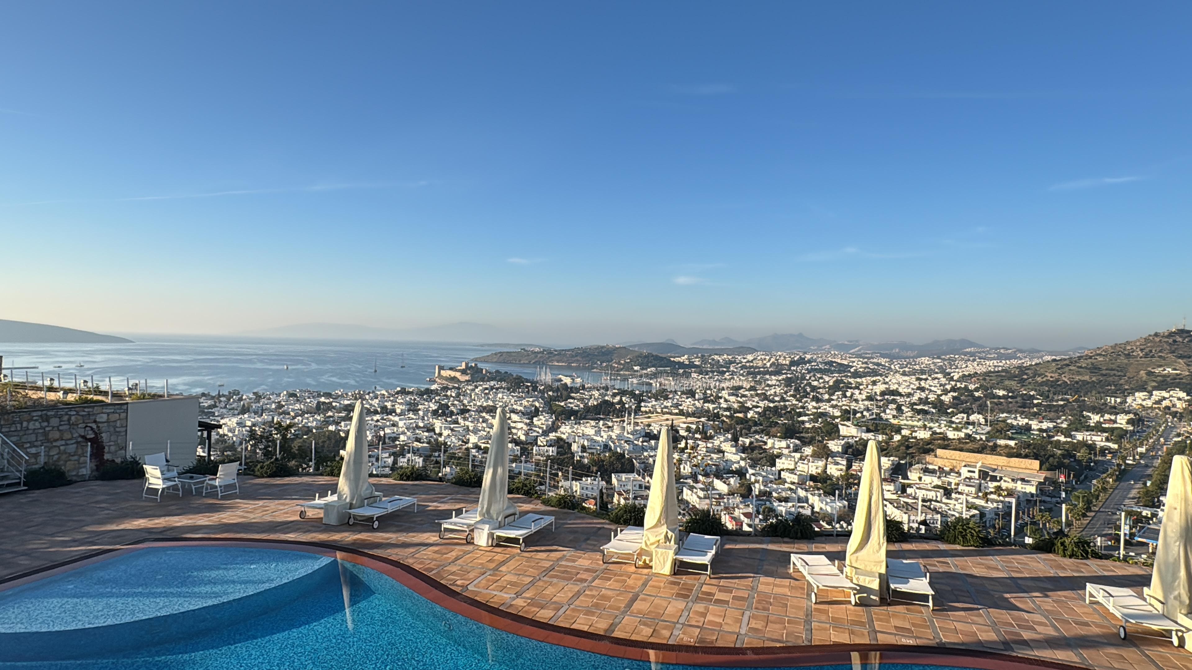 Bodrumun bu Mevsimde en mükemmel manzaralarından niri