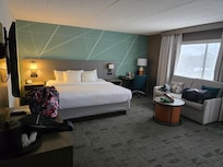 Looking from beginning of bedroom