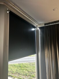 Missing curtain