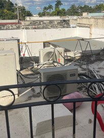 View from patio door that didn’t lock