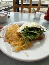 Great food and atmosphere at the restaurant connected