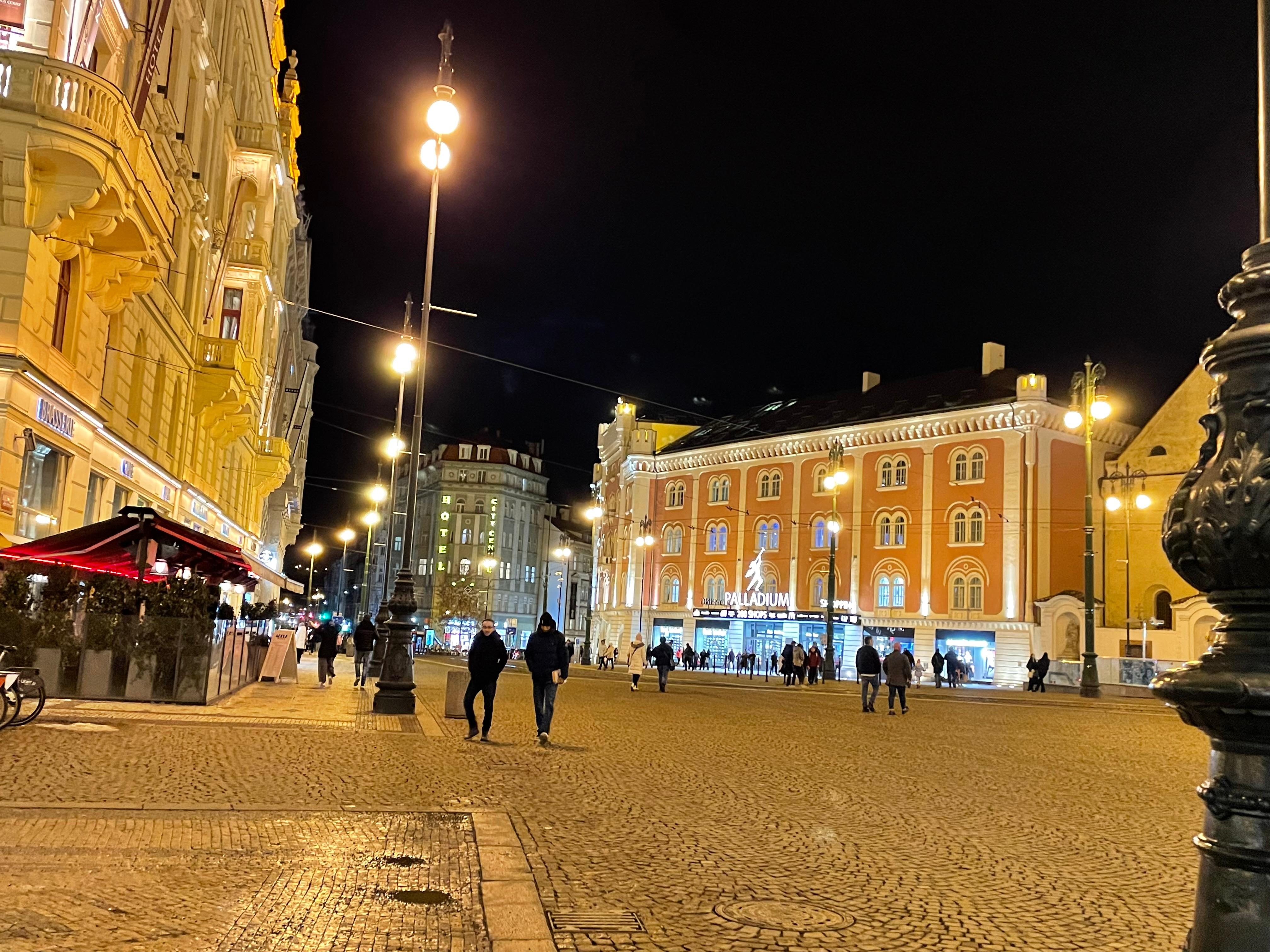 Shopping area near the hotel 