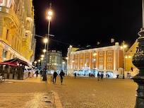 Shopping area near the hotel