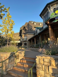 Outside of building