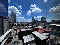 View from the room in the daytime.