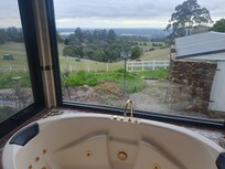 View from spa bath.
