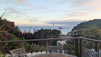 Sunset view from front deck.