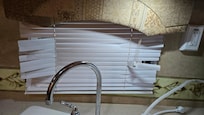 Blinds are beat up