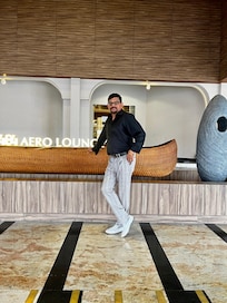 Outside of the lounge