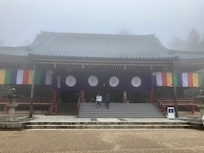 霧の中の延暦寺