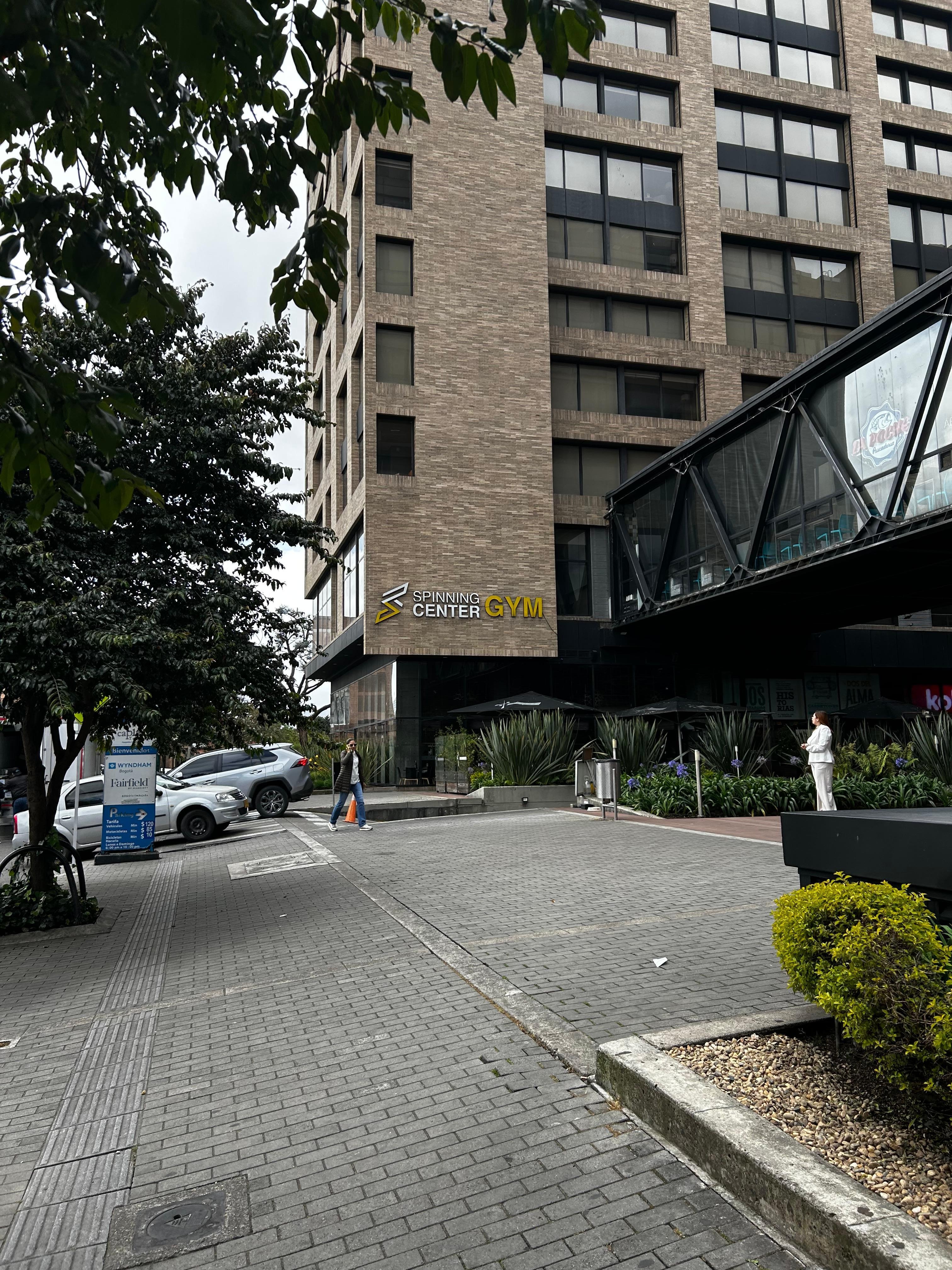As a guest you have access to an actual gym that’s located in the same complex.