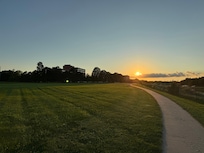 The walking paths around the property are nice.