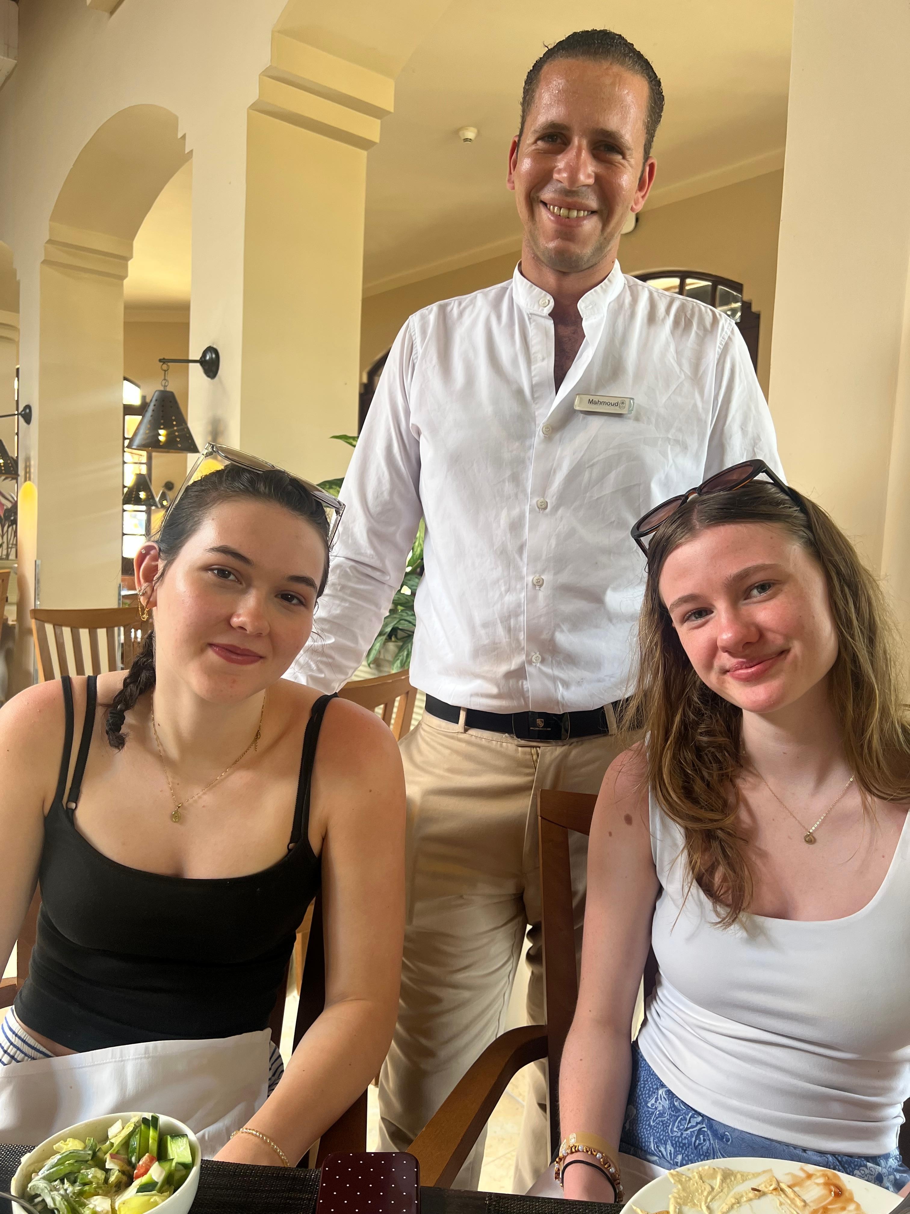 Mahmoud was consistently delightful and was truly one of the highlights of our entire stay! 