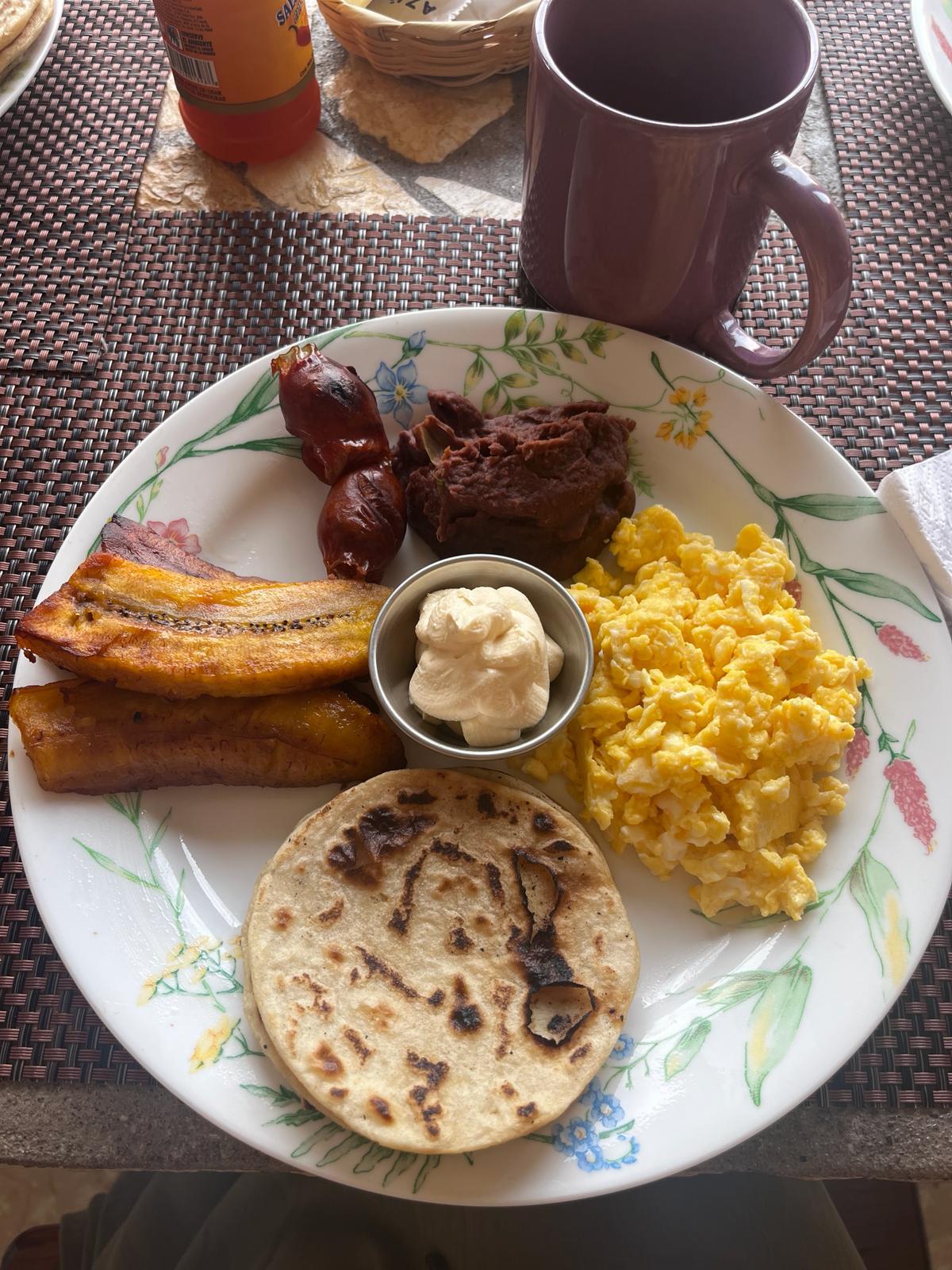 Delicious Honduran style breakie