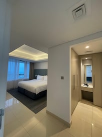 Bedroom and dressing area