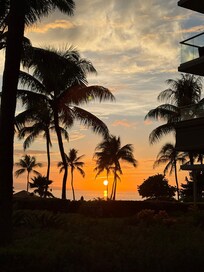 Evening view with stunning sunset