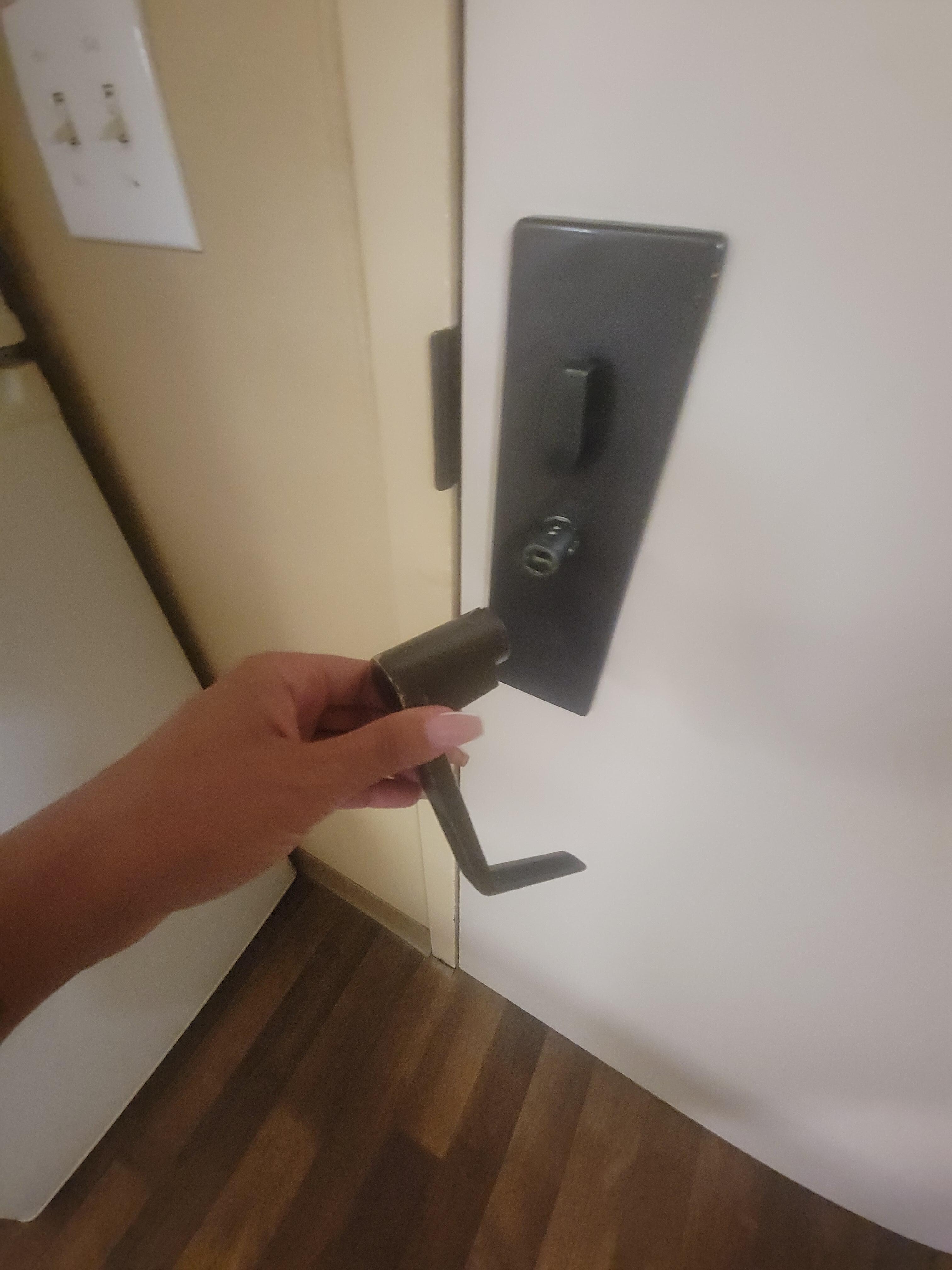 JUST THE DOOR HANDLE ......