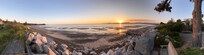 Early morning beach walk