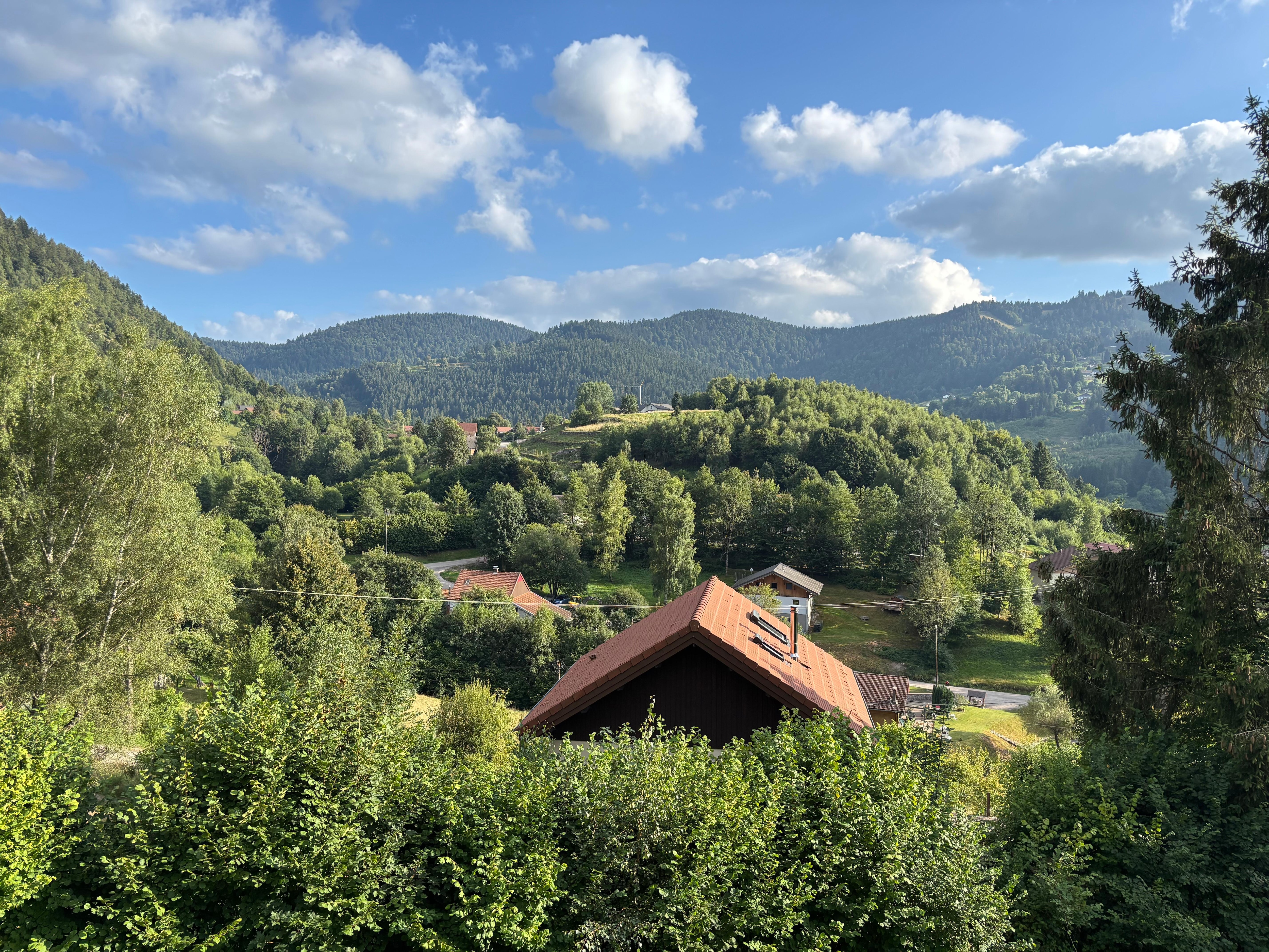 Vue depuis la terrasse