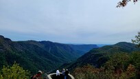 Linville Gorge from Wiseman's View about an hour from the home