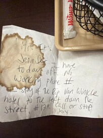 Inappropriate behavior of staff.