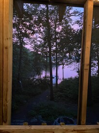 View from screened porch