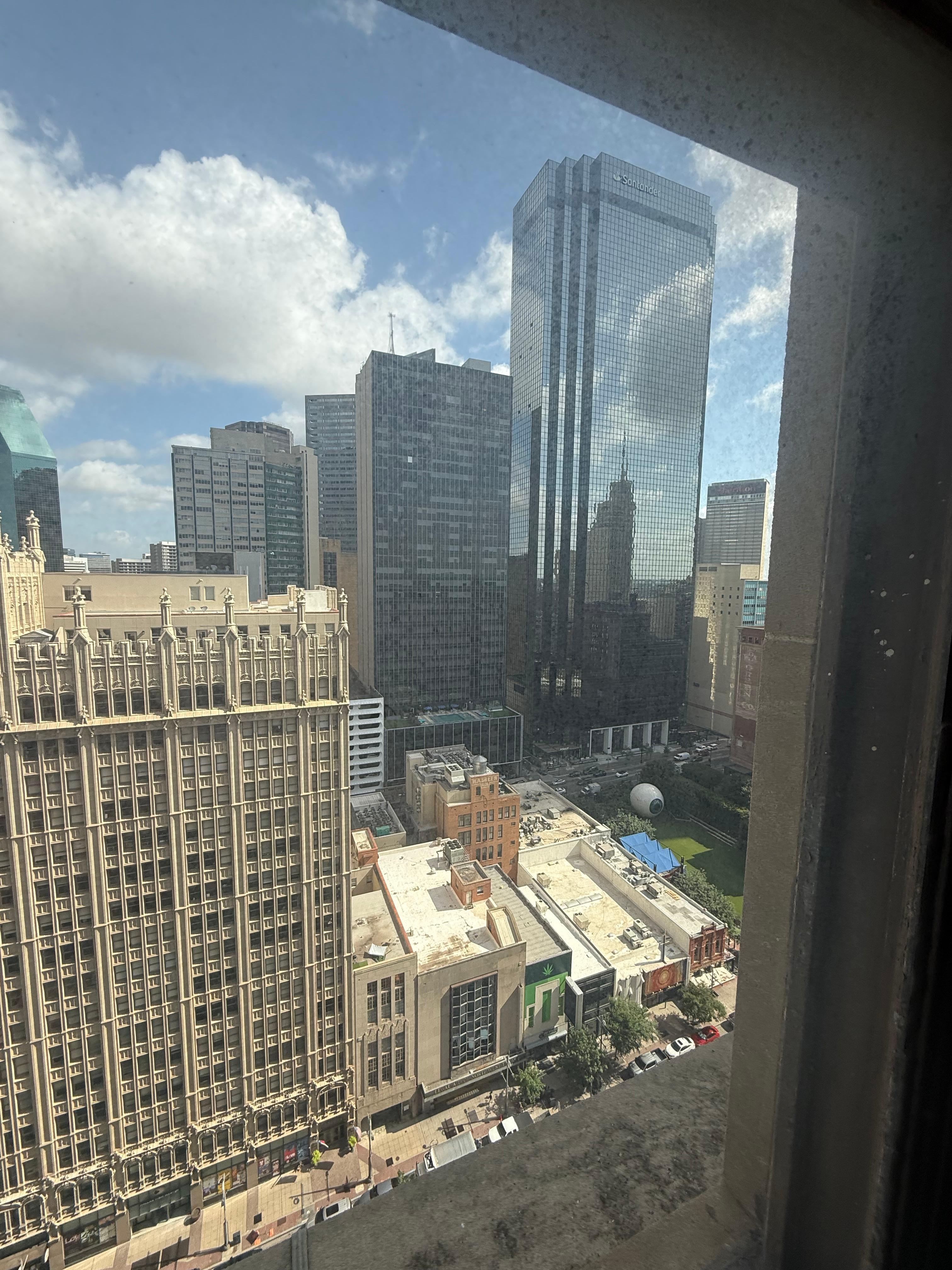 Daytime view from the 18th floor 