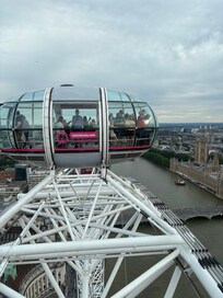 London Eye from adjacent pod