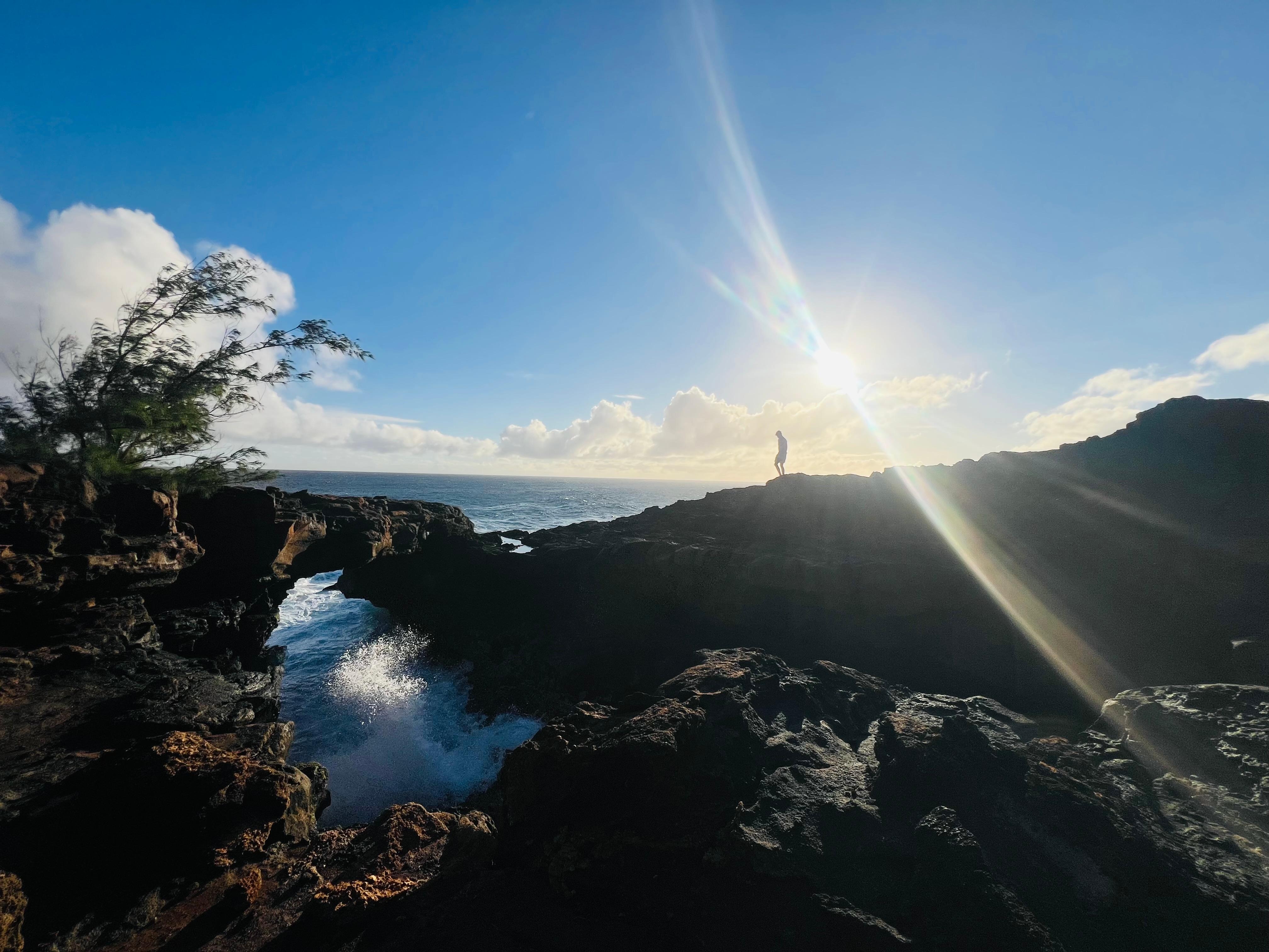 Make sure to walk over to the lava arch! A super short walk