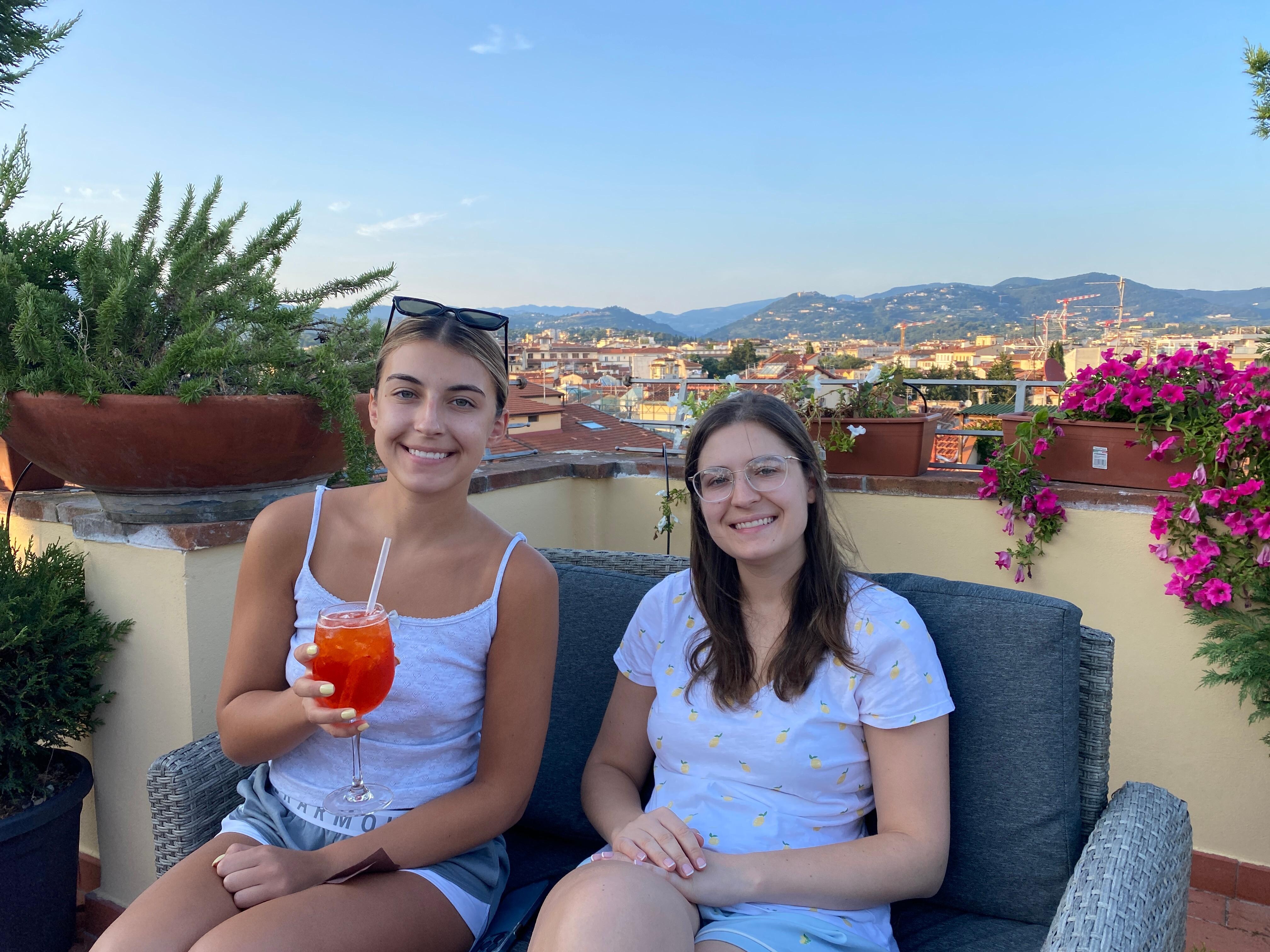 View from the rooftop