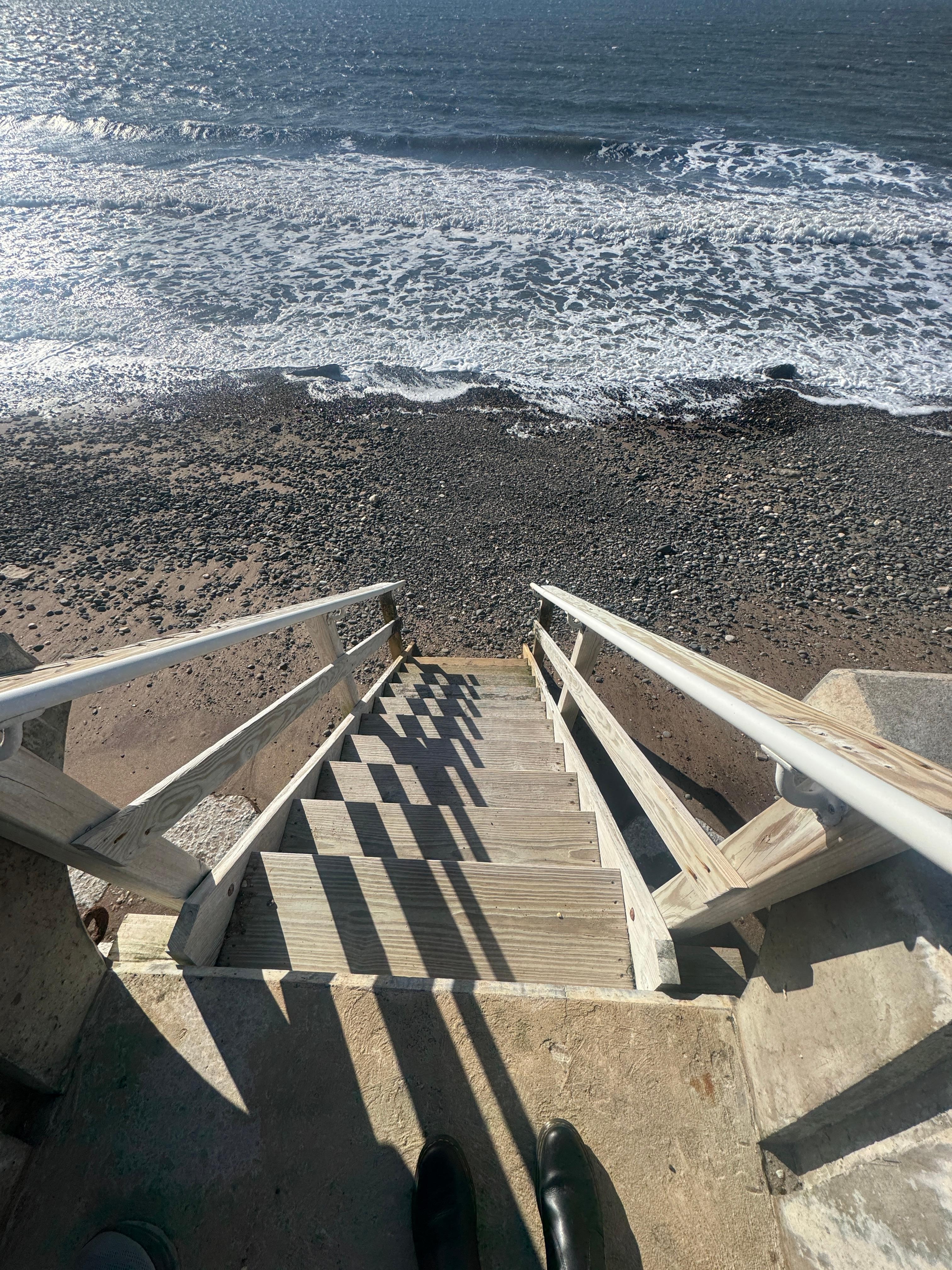 Beach access across the street 