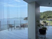 食事した場所からの風景
